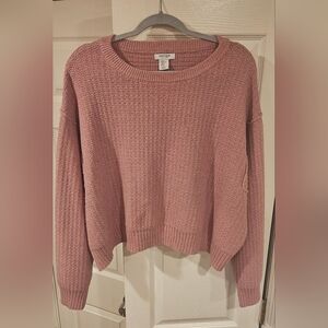 Haute Hippie Dusty Rose Knit Sweater